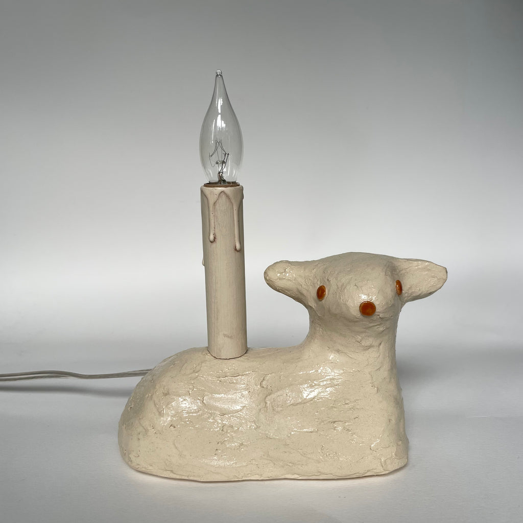 Lamb Cake Lamp