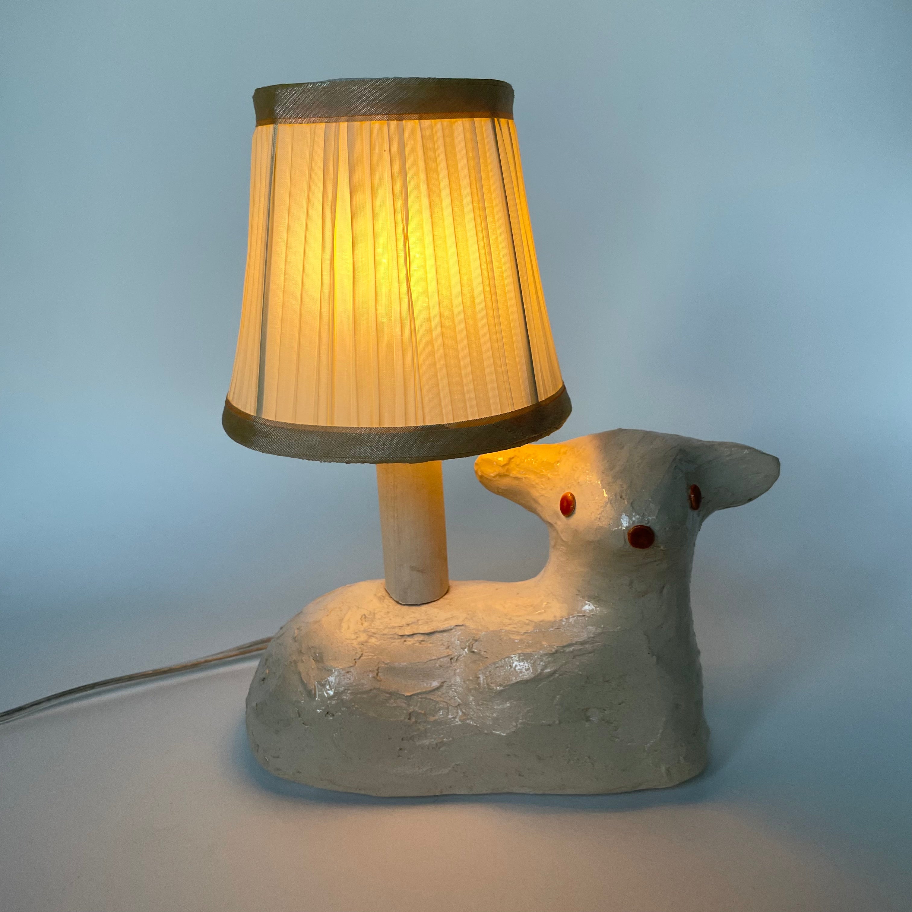 Lamb Cake Lamp