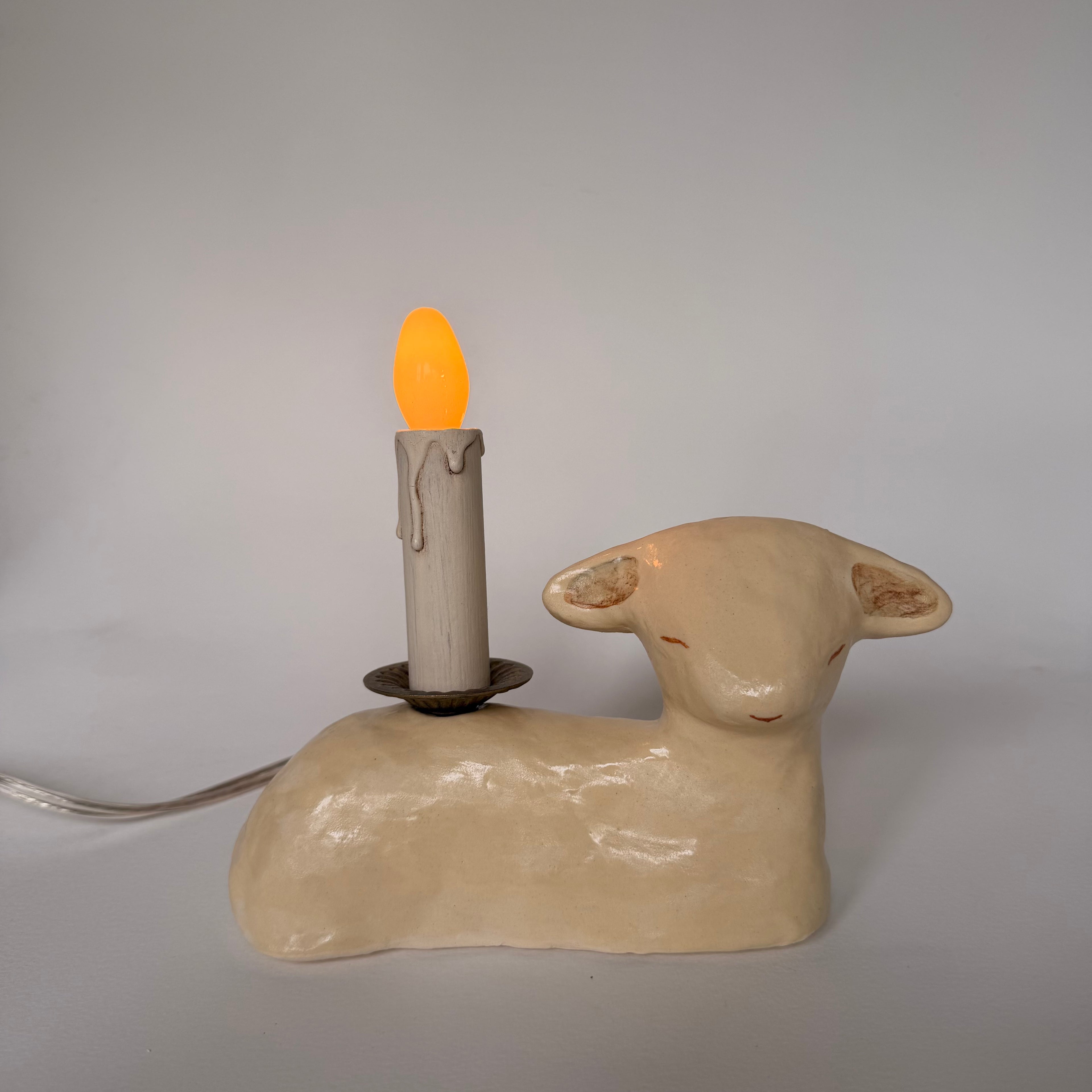 Small Lamb Lamp